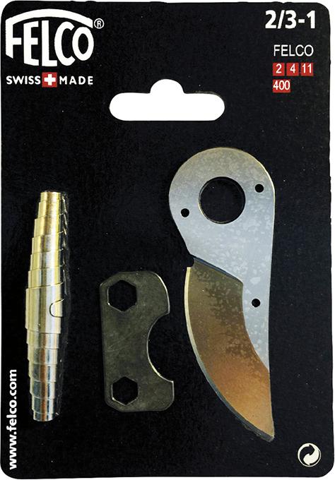 Ersatzteilsatz Klinge 2/3 mit Feder + Stellschlüssel Produktbild img1 L