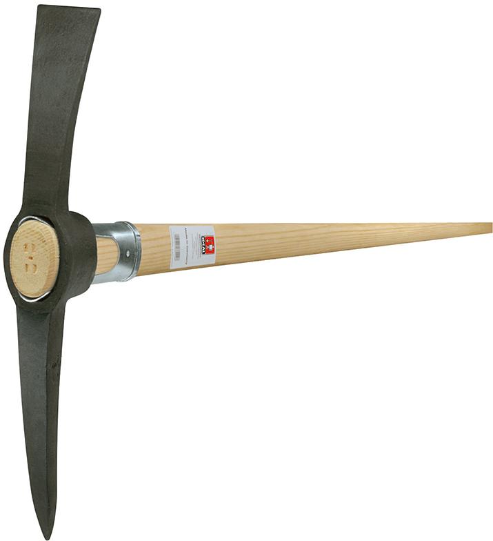 Kreuzhacke Stahl schw lack 1,5 kg m Stiel Produktbild img1 L