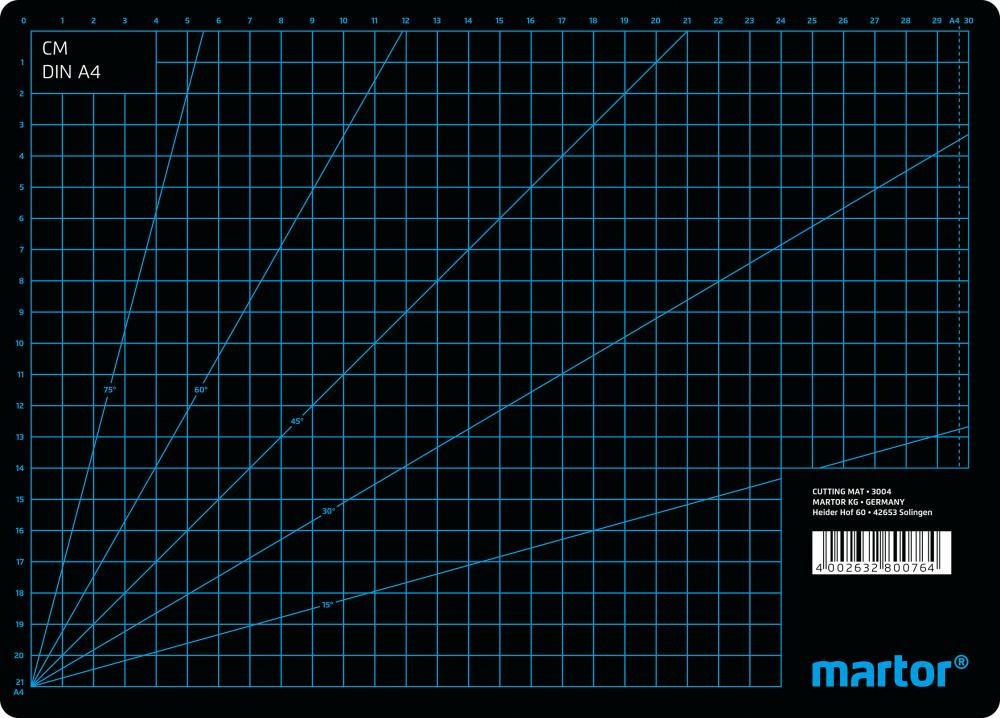 Schneidmatte 230x320mm Nr. 3004 Martor Produktbild img1 L