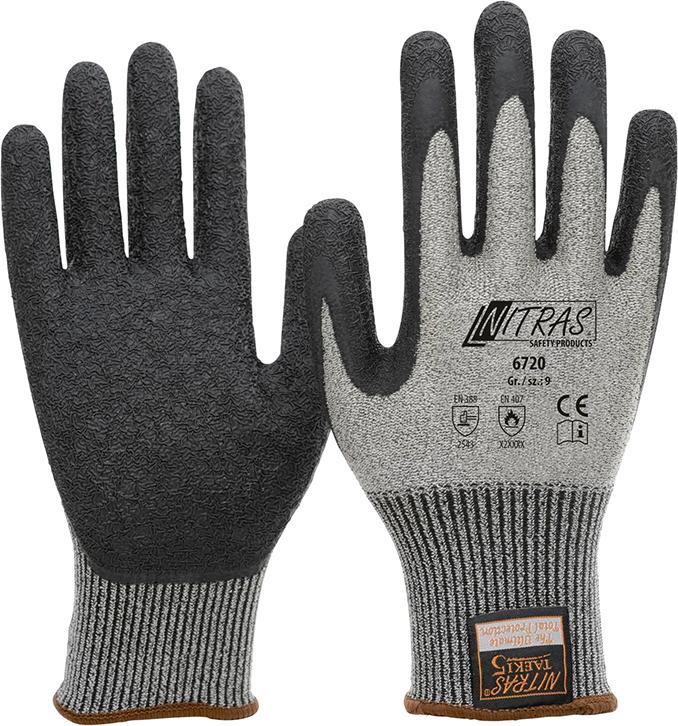 Schnittschutzhandschuh, Taeki5, Latex-beschichtet, Gr. L Nitras Produktbild img1 L
