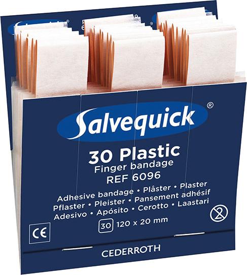 Salvequick Nachfüller 1x30 Pflaster, wasserabweisend Produktbild img1 L