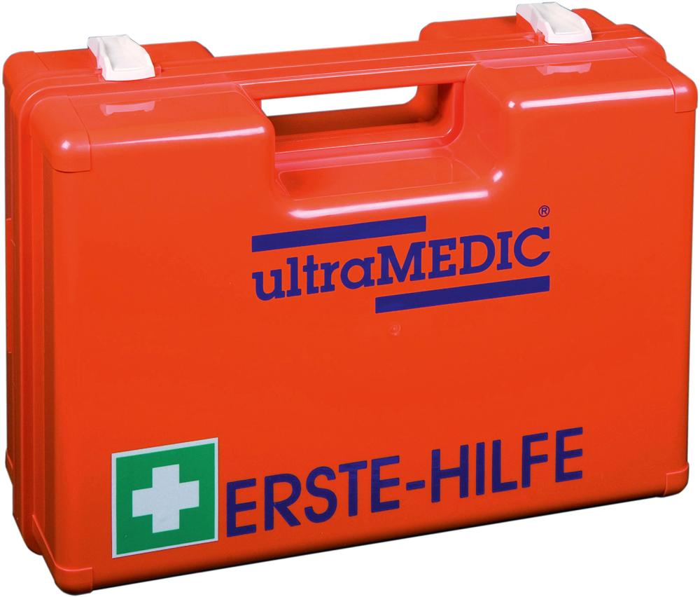 Erste-Hilfe-Koffer Basic, orange, DIN 13157 Produktbild img1 L