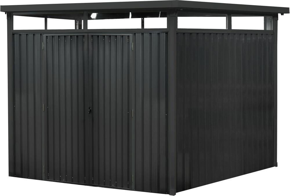 Systemhaus mit Oberlicht7 qm anthrazit290 x 245 x 2 26 cm Produktbild img1 L