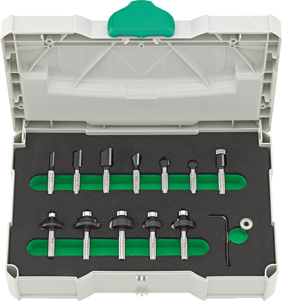 HW Profi-Schaftfräsersatz 12-teilig im Systainer FORTIS Produktbild img1 L