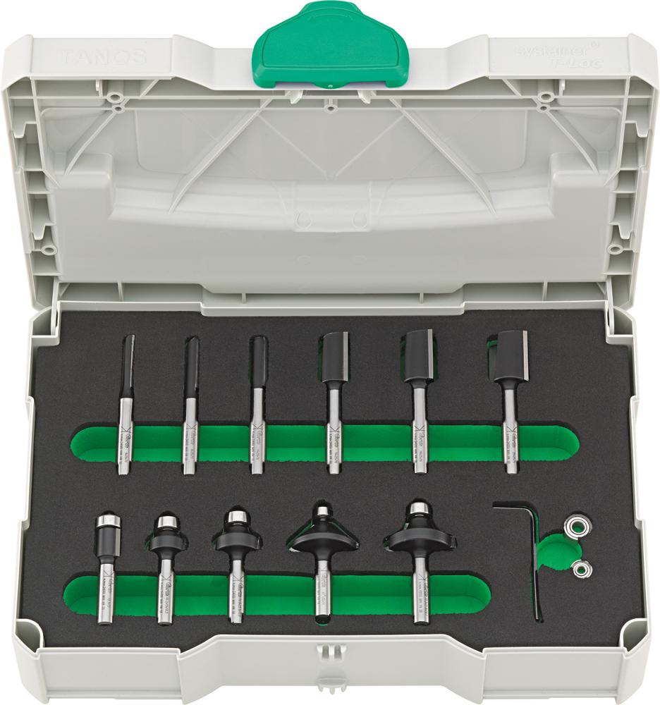 HW Profi-Schaftfräsersatz 11-teilig im Systainer FORTIS Produktbild img1 L