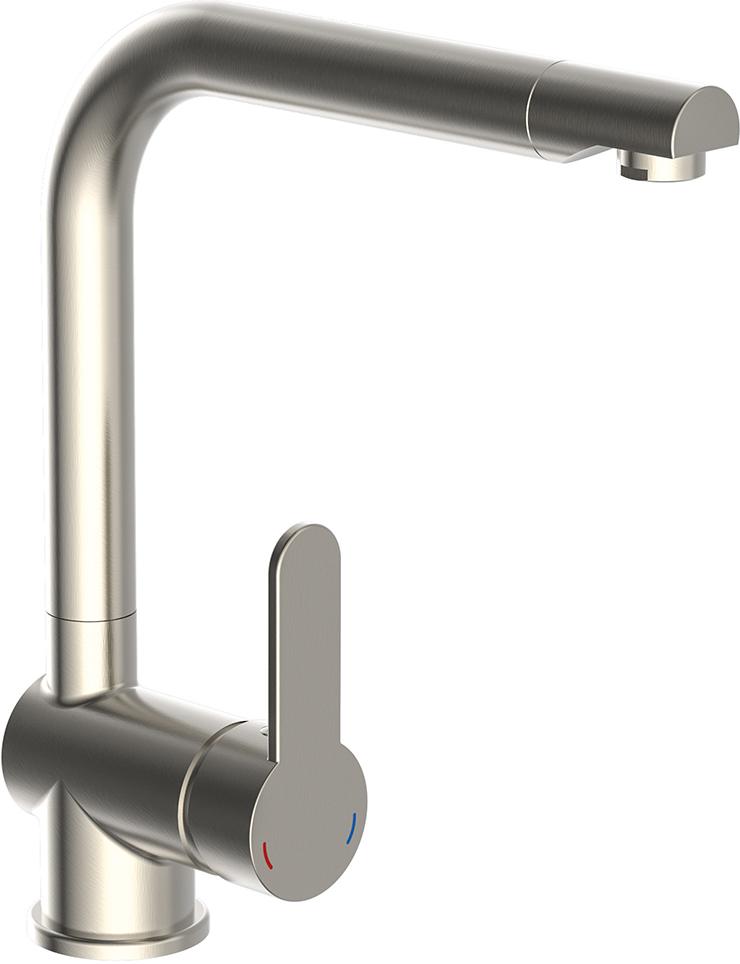 Spültischarmatur HD RIO Chrom/Schwarz Produktbild img1 L