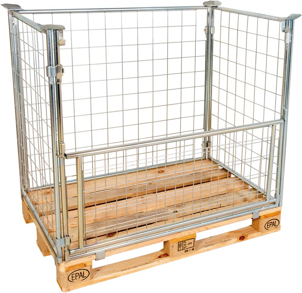 Gitteraufsatzrahmen 100cm blau verz. 10x10 Produktbild img1 L