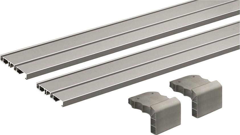 Laufprofil-Set, 9227245,25 00mm, silber Produktbild img1 L
