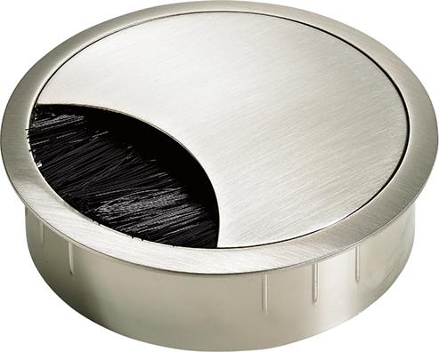 Kabeldurchl., 9081331, Ø60, aluminiumoptik Produktbild img1 L