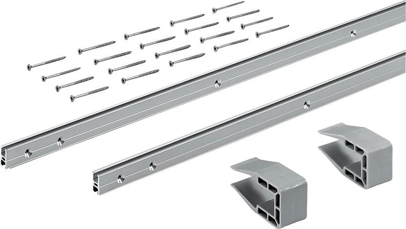 Laufprofil-Set, 9209218,40 00mm, silber Produktbild img1 L