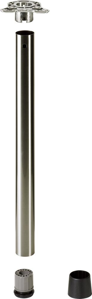 Tischb., 46049, Ø60x1200mm, edelstahloptik Produktbild img1 L