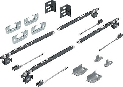 Schiebetürbeschläge-Set, 9 208511 Produktbild img1 L