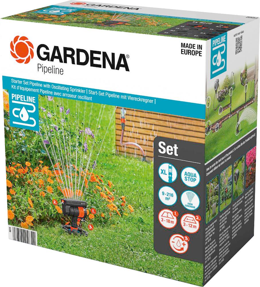 Sprinklersystem Start-Set Pipine mit Viereckregner Produktbild img1 L