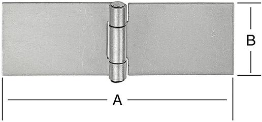 DIN-Tischband br. 100x32 mm ungeb.Eis Produktbild img1 L