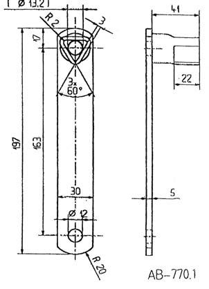 Dreikantschlüssel 17mm Produktbild img1 L