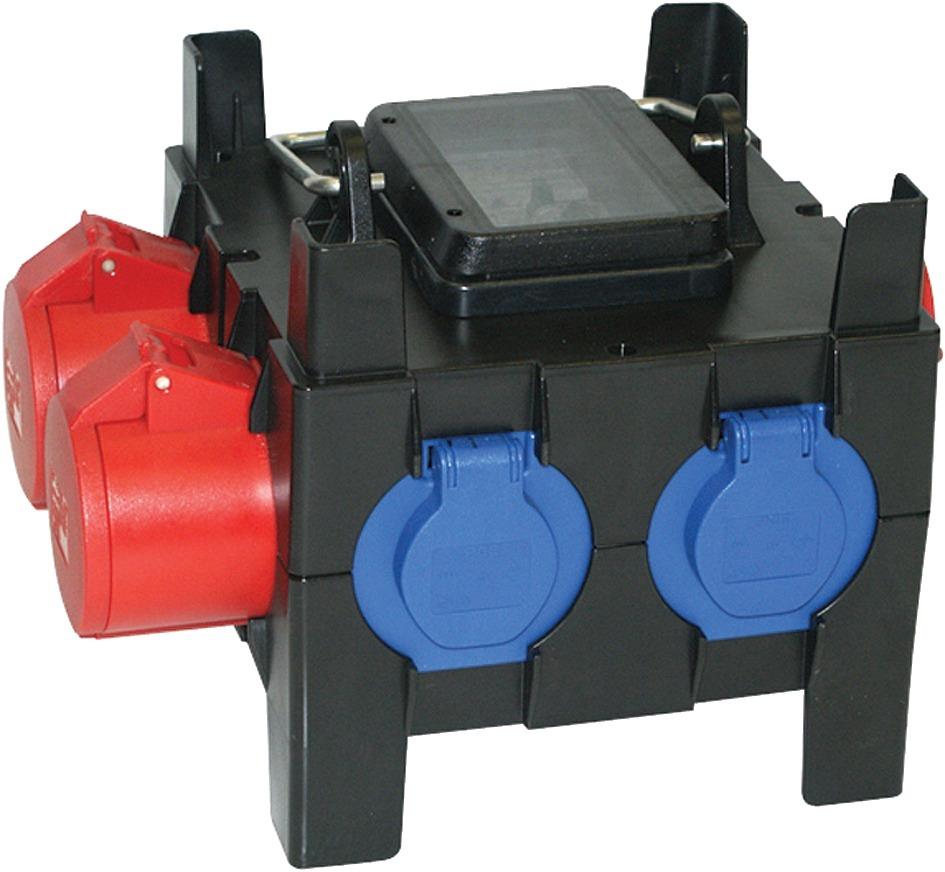 Kunststoff-Steckdosenverschiebbarer M-Imst 16/2-4 Produktbild img1 L