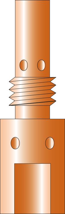 Düsenstock ERGOPLUS MB 25, M6 x 35 mm Produktbild img1 L