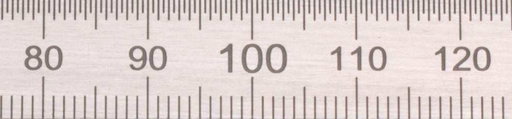 Biegsamer Stahlmaßstab 300x15x0,5mm 1/2 INOX HP Produktbild img1 L