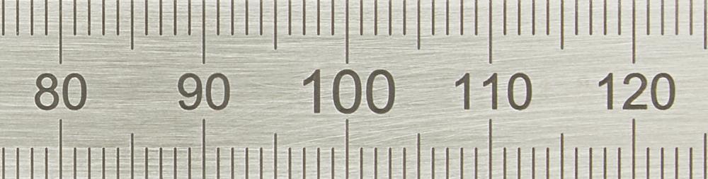 Biegsamer Stahlmaßstab 500x20x0,5mm INOX HP Produktbild img1 L