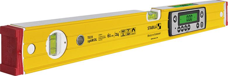 Elektronik-Wasserwaage TECH 196M DL 61cm IP 67 mit Magnet Stabila Produktbild img1 L