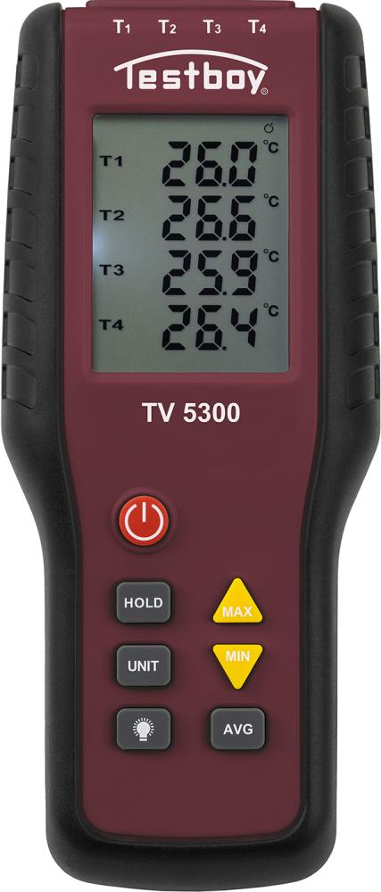 Vier-Kanal-Thermometer TV 5300 Testboy Produktbild img1 L