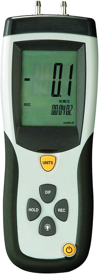 DM-100 Druckmessgerät v. +-0-200mbar Standard Produktbild img1 L