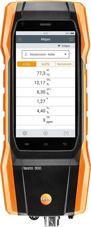 TESTO 300 Rauchgasanalysegerät Messpaket Profi-Set Produktbild img1 L