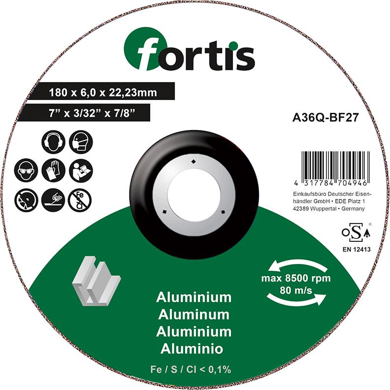 Schruppscheibe ALU-NE 180 x 6,0mm FORTIS Produktbild img1 L