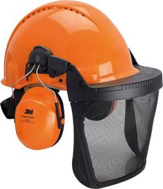 3M™ Kopf- und Gehörschutz-Kombination G3000M mit 3M™ Visier 5C-1 + 5B Polyamid Produktbild