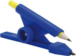 Parallelanreisser blau mit Zirkelspitze Produktbild