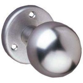 Türknopf auf Rosette F1 50mm Kugelknopf Produktbild