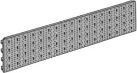 Lochplatte weiss 800X200mm Produktbild