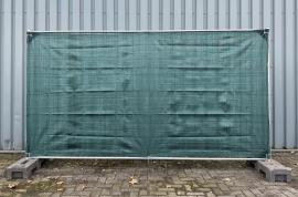 Bauzaunnetz, grün 1,80m x 3,45m Produktbild