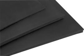 Gummi-Platte FKM rein, 75 Shore A 2,0 mm, 750x5000mm Produktbild