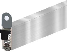 Automit Türbodendichtung EllenMatic Uni-P mit Montagewellt , silber, L833 Produktbild