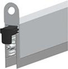 Autohne Türbodendichtung EllenMatic Optimal mit Montagewellt , silber, L708 Produktbild
