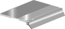Bodenschwellendichtung ANB 7 z. schr. Alu silber, Br50xH3xL3000 Produktbild