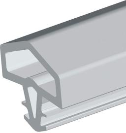 Türanschlagprofil 0680 z. einfräsen, TPE beige, L100m Produktbild
