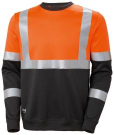 Warn-Sweatshirt, orange, Gr. S Produktbild
