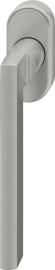 Fenstergriff ovale Ros. 7mm Stift. 10mm Nocken Stiftüberstand 24-38mm Edelstahl fein matt Produktbild