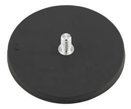 FlachGr. Magnet Gummi 43mm mit Innengewinde M6 Beloh Produktbild