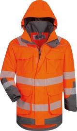 Warnschutzparka Herwin orange/grau Gr. S Produktbild