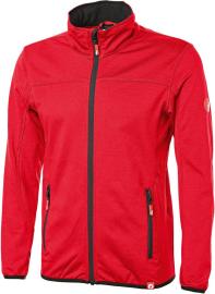 Tech-Fleecejacke rot/schwarz meliert Gr. 2XL Fortis Elements Produktbild