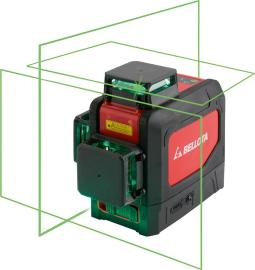 Laser 30m 3 Achs, grün, Koffer und Halter Bellota Produktbild