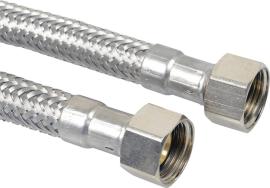 Flex-Anschlussschlauch 500 mm, 1/2"IG x 3/8"IG Produktbild