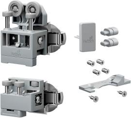 Set WLL PC, mittel, mit SA , rechts, grau Produktbild