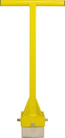 Nylon Stampfer, "Big Foot" Pulverlackiert Gelb Produktbild