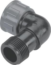 Ventil-L-Stück mit 1 x 1"-Innengewinde und 1 x 1"-Außengewinde Produktbild