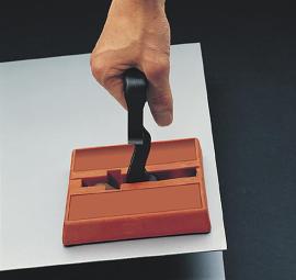 Plattenmagnet mit Handgriff 160x150mmx25mm / 175 mm Haftkraft 1,4kN Beloh Produktbild