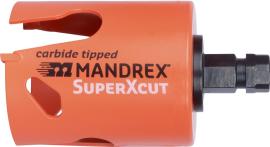 Mehrzweck Lochsäge SuperXCut D133mm Xtra Tief 165mm Mandrex Produktbild